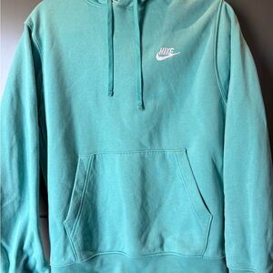 Nike Men's Teal/Aqua Pullover Hoodie